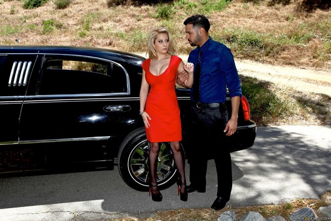 Madison Ivy cheats on her rich husband with his driver Keiran Lee