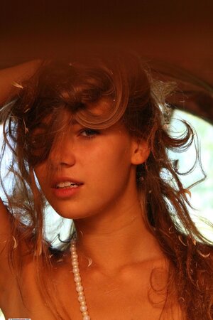 Innocent girl with an angelic face loves showing you her body