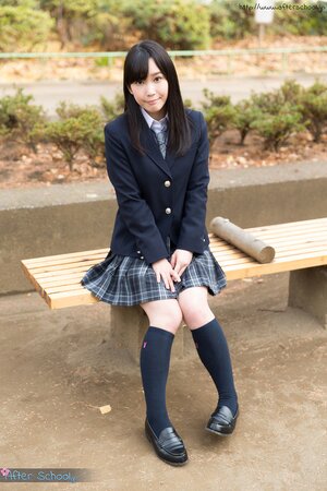 Asian teen feels like taking off her panties in the library