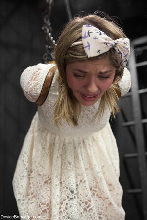 Teen in the sluttiest outfit is going to be tortured big time