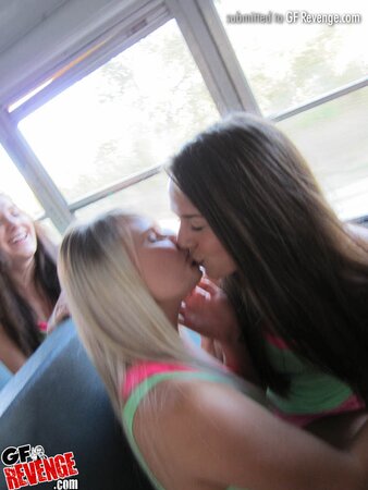 Girls with great bodies showcase their pussy and act naughty