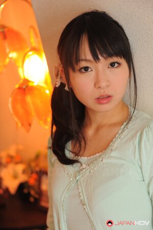 Asian girl has a hairy pussy but only husband can see it so she poses dressed up