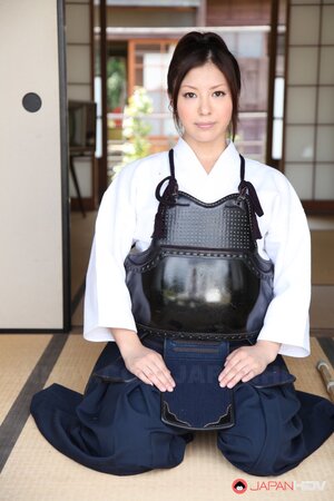 Oriental love came to learn self-defence but senseis touch her boobs