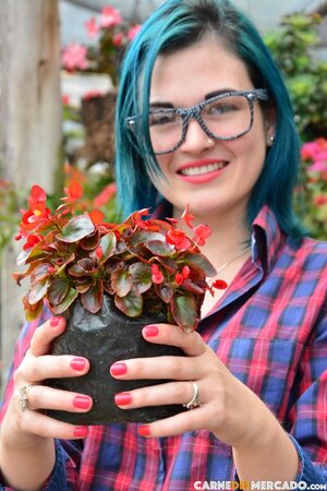 Hipster girl's fuck is so authentic it feels like you're there