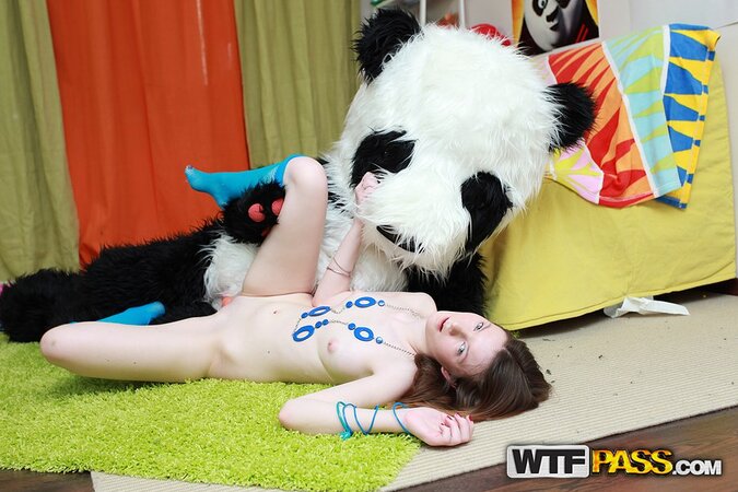 Her body trembling as her toy comes to life to fuck her