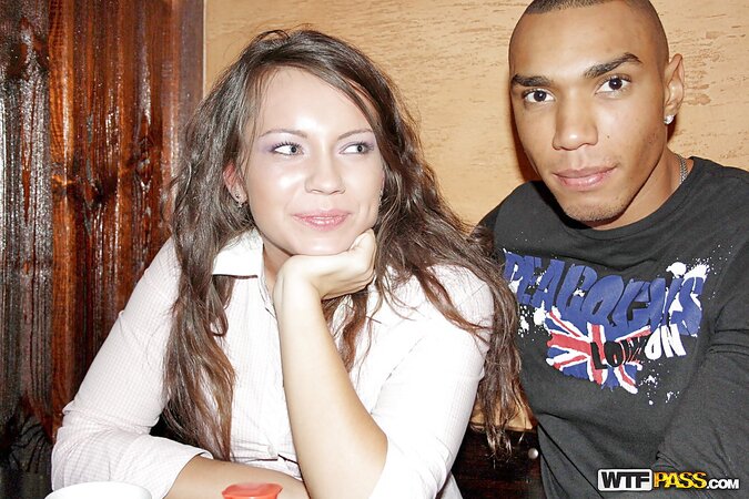 Slut chills in the local bar in the evening and gets picked up and fucked in WC