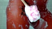 Candi Coxx toying her vagina and sucking off some dude