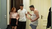 Old fat man drills the pussy of a teen from behind