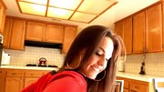 A hot pornstar is getting a big dick in her mouth in the interracial video