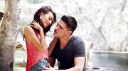 Frail guitar player and her tender boyfriend have sex fresh air