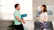 Tricky teen seduces her self-defence instructor