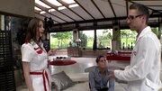 Slutty nurse Mary Wet blows two guys and tastes hot loads