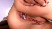Interracial anal creampie for her tight and sexy white asshole