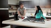 Blonde Kali Roses catches the moment to seduce Xander Corvus