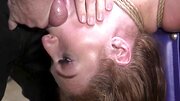 Babe has to pass the rite of the BDSM sex and new friend help her