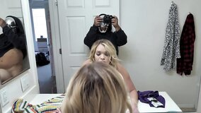 Hung guy tricks and treats nerdy stepsister for Halloween
