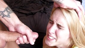 Female with trimmed muff is rammed by her friend at his home