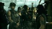 Two stunning babes are banging captain of the pirate ship