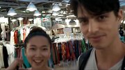Guy succeeds tempting oriental teen into making it on pier