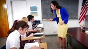 Girls attack teacher and avenge punishment of girlfriend