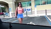 Alien driver offers Callie Haze some money if she gets it on
