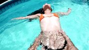 Summer vacation is much better when there is a pool and big cock