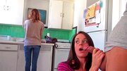 Cutie gets revenge on her roommate for stealing her man