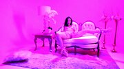 Love anguishes without orgasm so she masturbates in red light