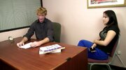 Dimwit's stepmother breaks professor's will via a blowjob
