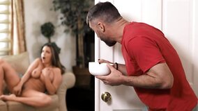 Roommate's cock is good enough to satisfy the seductress' pussy