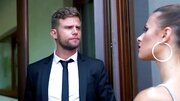 Sexy MILF blackmailed into anal sex with her handsome boss
