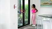 Black babysitter got tired of working and got nailed by boss
