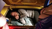 Guy is just hostage but he fucks two blonde teen abductors