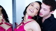 Mulatto openly flirts with friend and gives rear to him for money