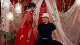 Glamorous Chinese seductress impresses the stud with hot fucking