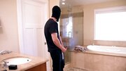 Video of young woman getting penetrated by the burglar
