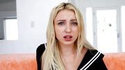 Blonde cutie is ass-fucked hard in a POV-style sex video