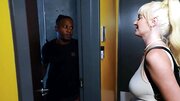 Blonde babe Kate Dee is fucked by black stud Haitian Fresh