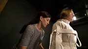 Elise Graves playing with BDSM toys together with Sasha