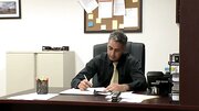 Three horny girls are stroking dude's hard cock in the office