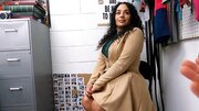 Brianna Bourbon is fucked because she was caught shoplifting