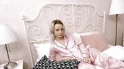 Petite girl Hanna Rey is playing with a big sex toy