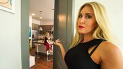 Two cute blondes fucked by a cameraman in POV-style threesome