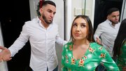 Peter Green and Carmela Clutch, Violet Gems in threesome video