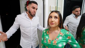 Peter Green and Carmela Clutch, Violet Gems in threesome video