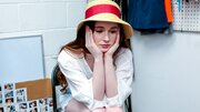 Hazel Moore is strip-searched and fucked by a security officer