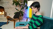Short-haired chick sucks and rides dick in a POV video
