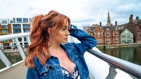 Zoe Grey recently broke up and immediately finds a cock