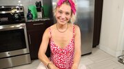 Amateur chick is sucking her husband's prick in POV