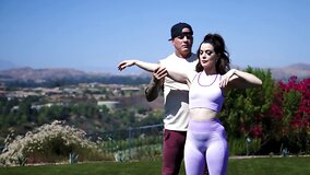 Nicole Vaunt wants to finish her workout with hard fucking
